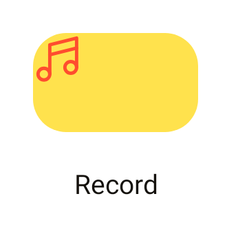 Sound recorder shortcut in Playgrid