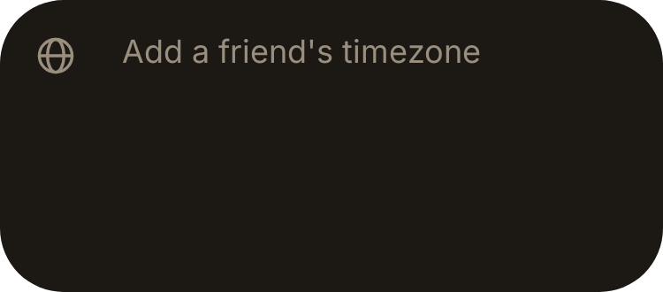 Timezone Buddies in Luxe