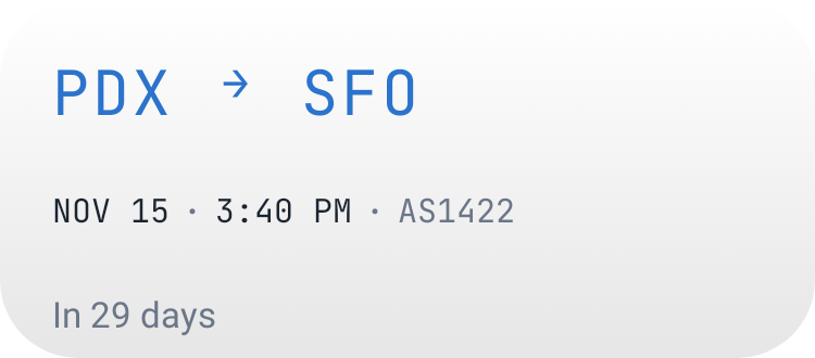 Flight board in System