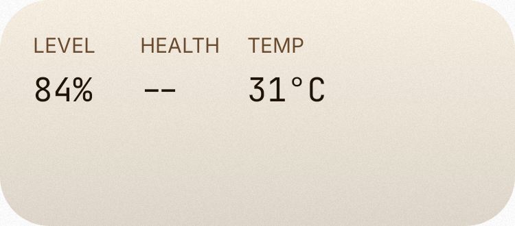 Battery Health in Autumn Film