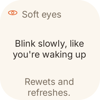 Eye-care blink in Crema