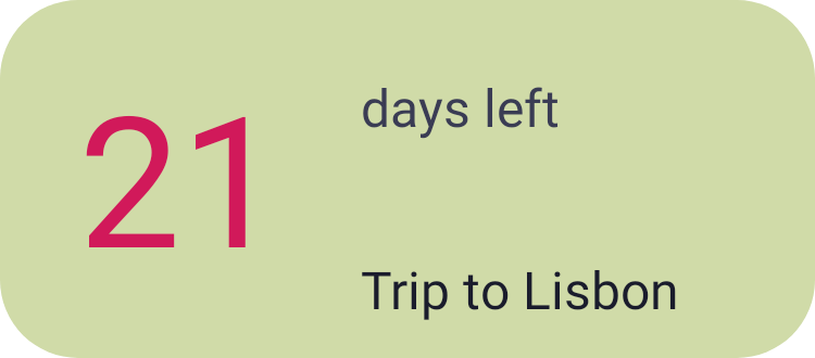 Countdown in Pixel Era Dark