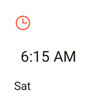 Next Alarm in Playgrid