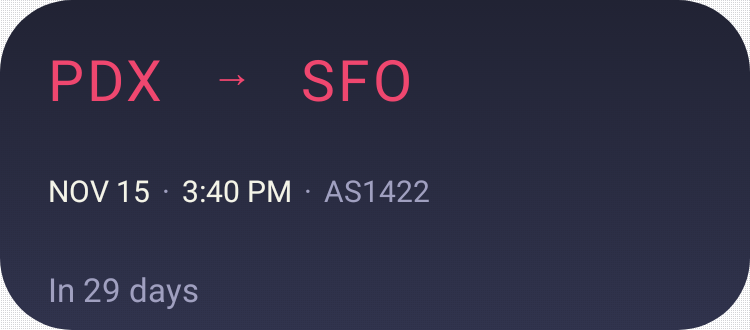 Flight board in Pixel Era