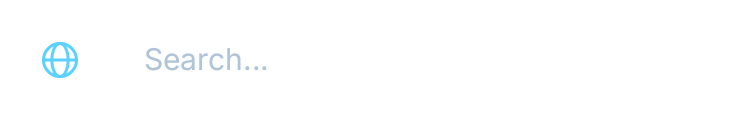 Search Bar in Glass