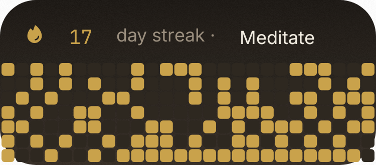 Habit grid in Luxe