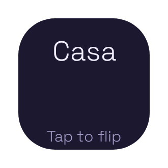 Language flashcard widget preview