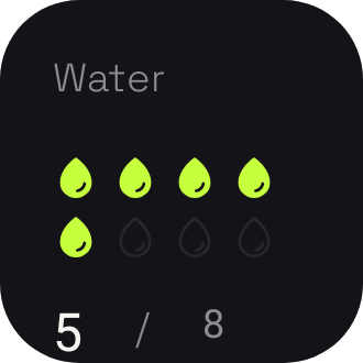 Water intake in Neon Tokyo