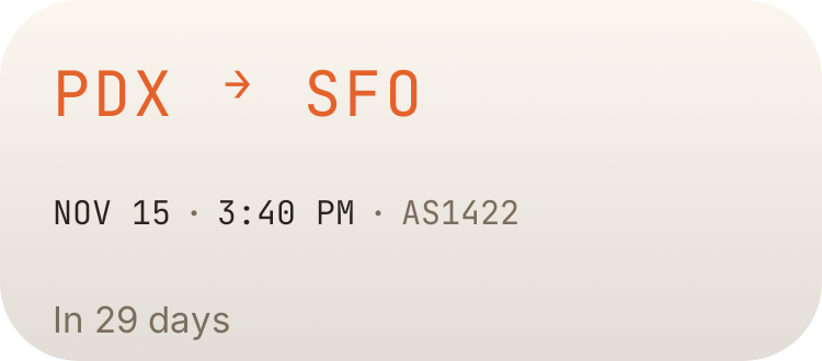 Flight board in Crema