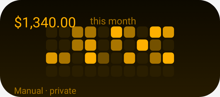 Spend month in Terminal Amber