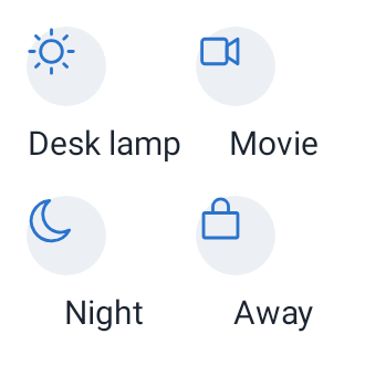 Scene Shortcuts in System