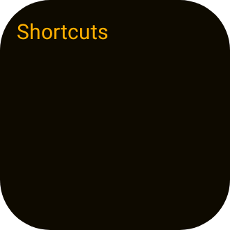 Folder Card in Terminal Amber