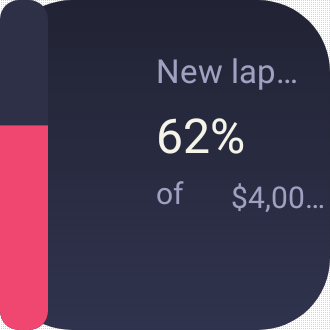 Savings Goal in Pixel Era