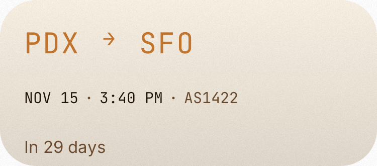 Flight board in Autumn Film