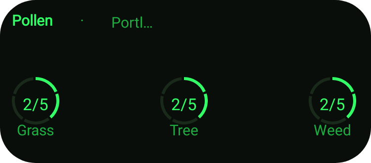 Pollen in Terminal