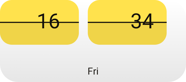 Flip Clock in Playgrid