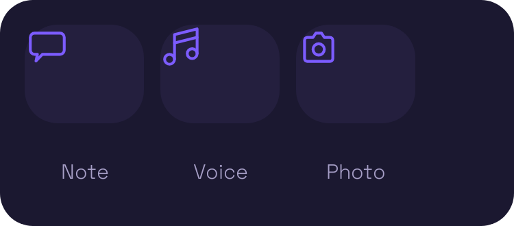 Quick Capture widget preview