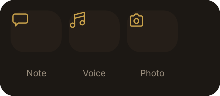 Quick Capture in Luxe