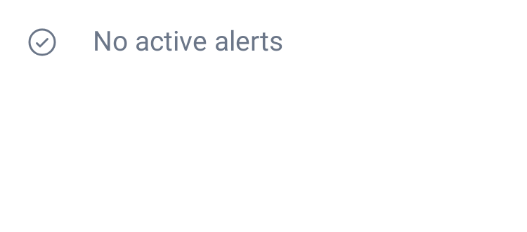 Severe Alerts in System