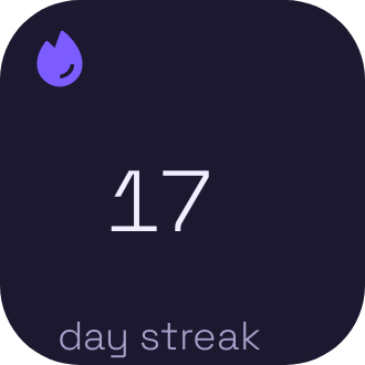Habit Streak widget preview