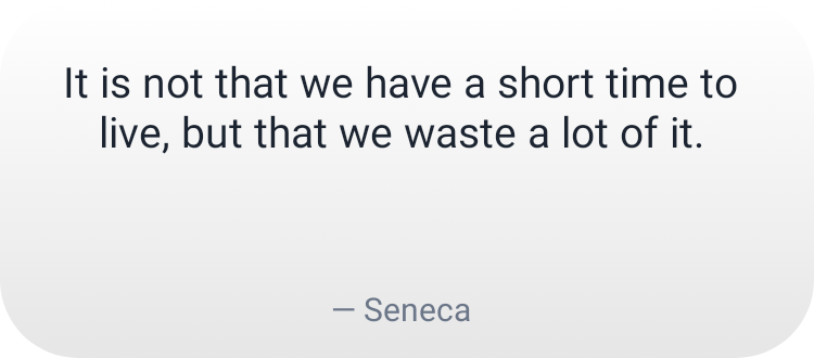 Quote of the day in System