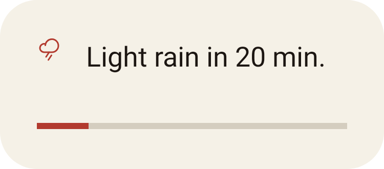 Rain Soon in Paper