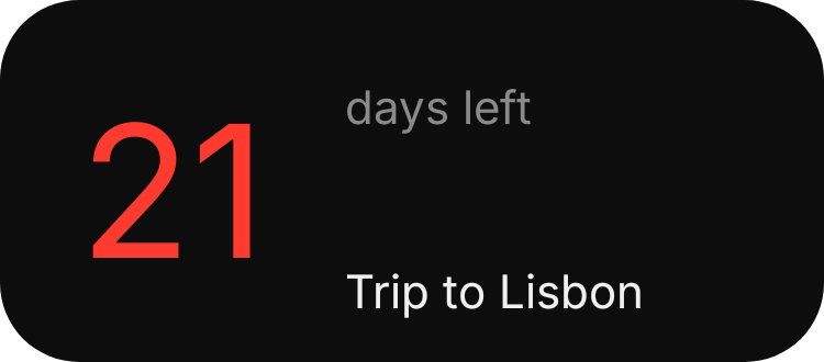 Countdown in Eclipse