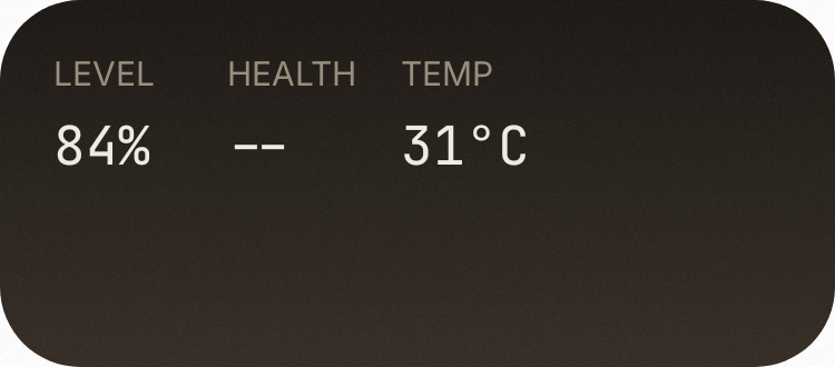 Battery Health in Luxe