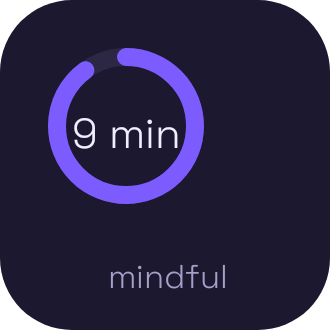 Breathe widget preview