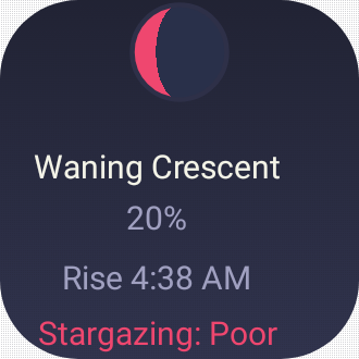 Moon & Stars Tonight in Pixel Era