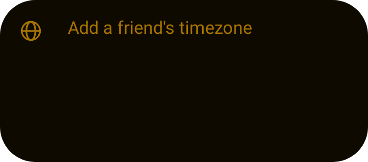 Timezone Buddies in Terminal Amber