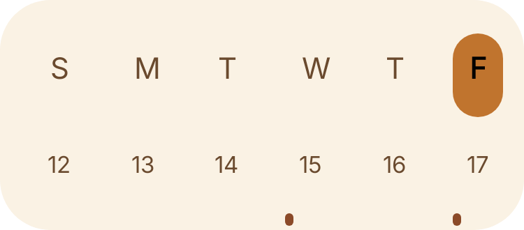 Week Strip in Autumn Film