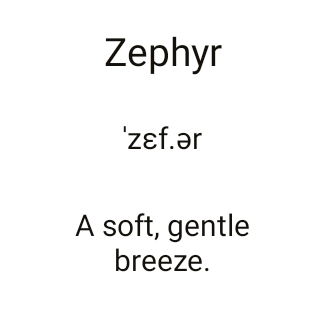 Word of the day in Playgrid