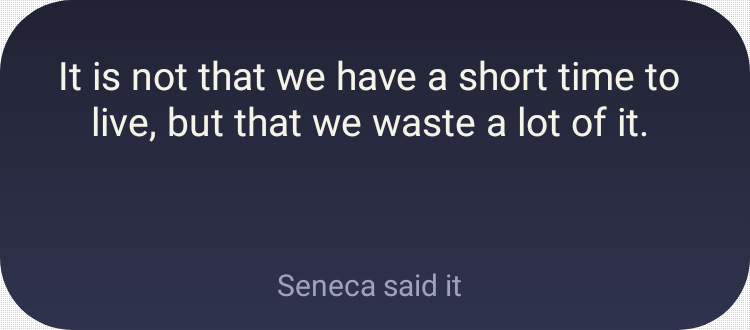 Quote of the day in Pixel Era