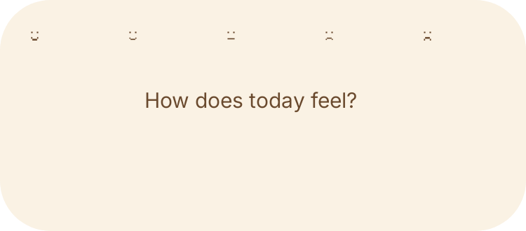 Mood Check-in in Autumn Film