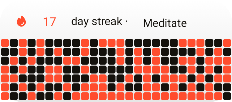 Habit grid in Playgrid