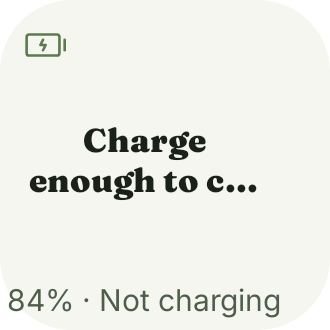 Battery Care Tip in Botanic