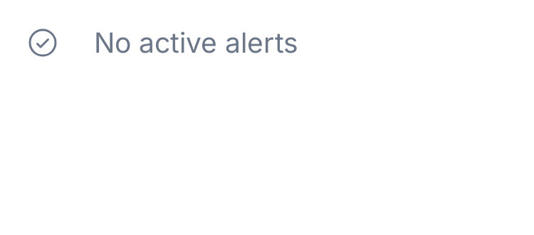 Severe Alerts in Porcelain