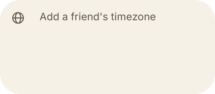 Timezone Buddies in Paper