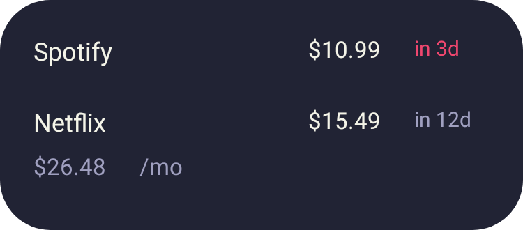 Subscription Radar in Pixel Era