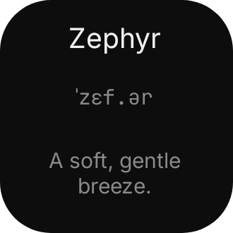 Word of the day in Eclipse