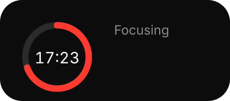 Focus Timer in Eclipse