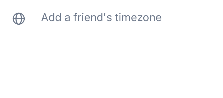 Timezone Buddies in Porcelain