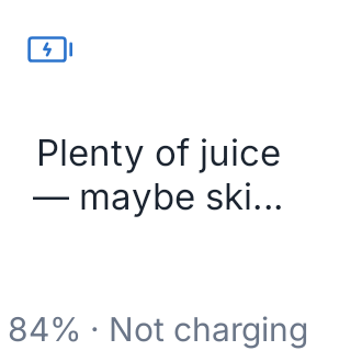 Battery Care Tip in Porcelain