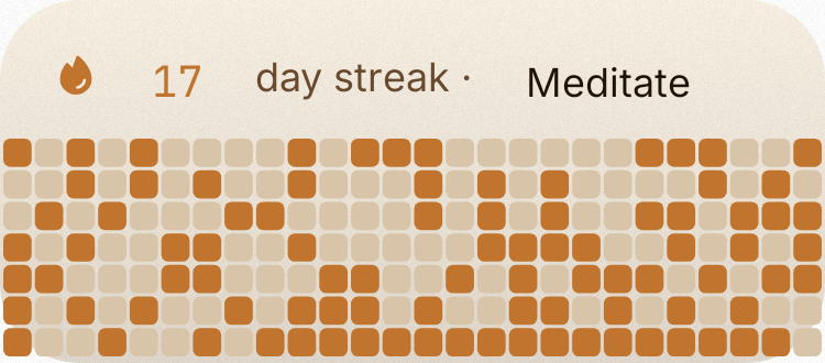 Habit grid in Autumn Film