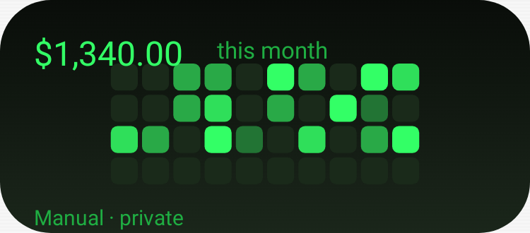 Spend month in Terminal