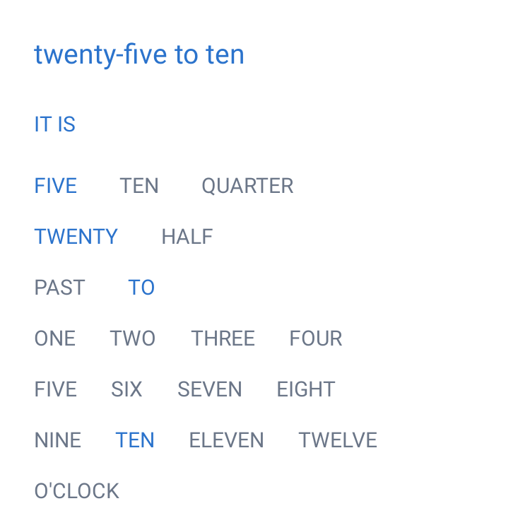 Word clock in System
