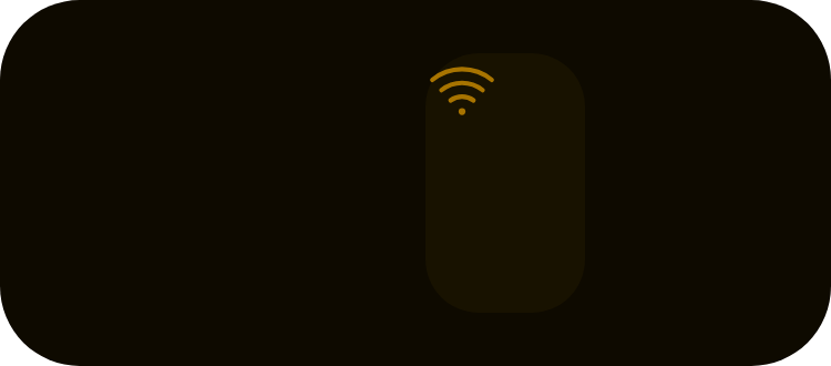 Quick Toggles in Terminal Amber