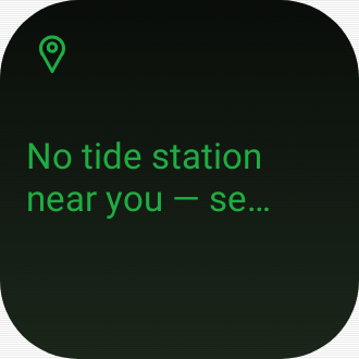 Tide in Terminal