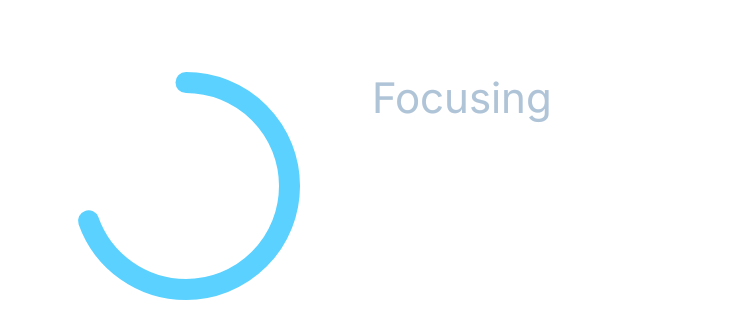 Focus Timer in Glass